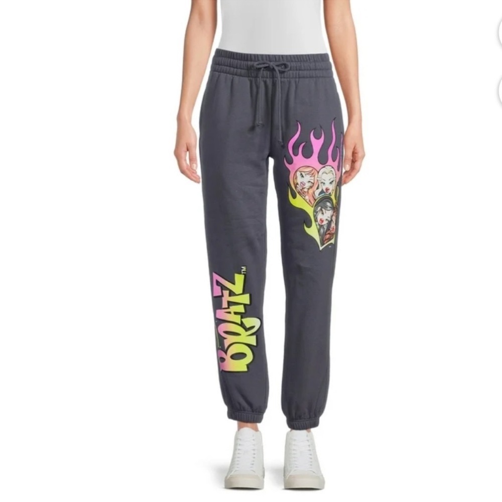 BRATZ Graphic Grey Jogger Sweatpants L11-13